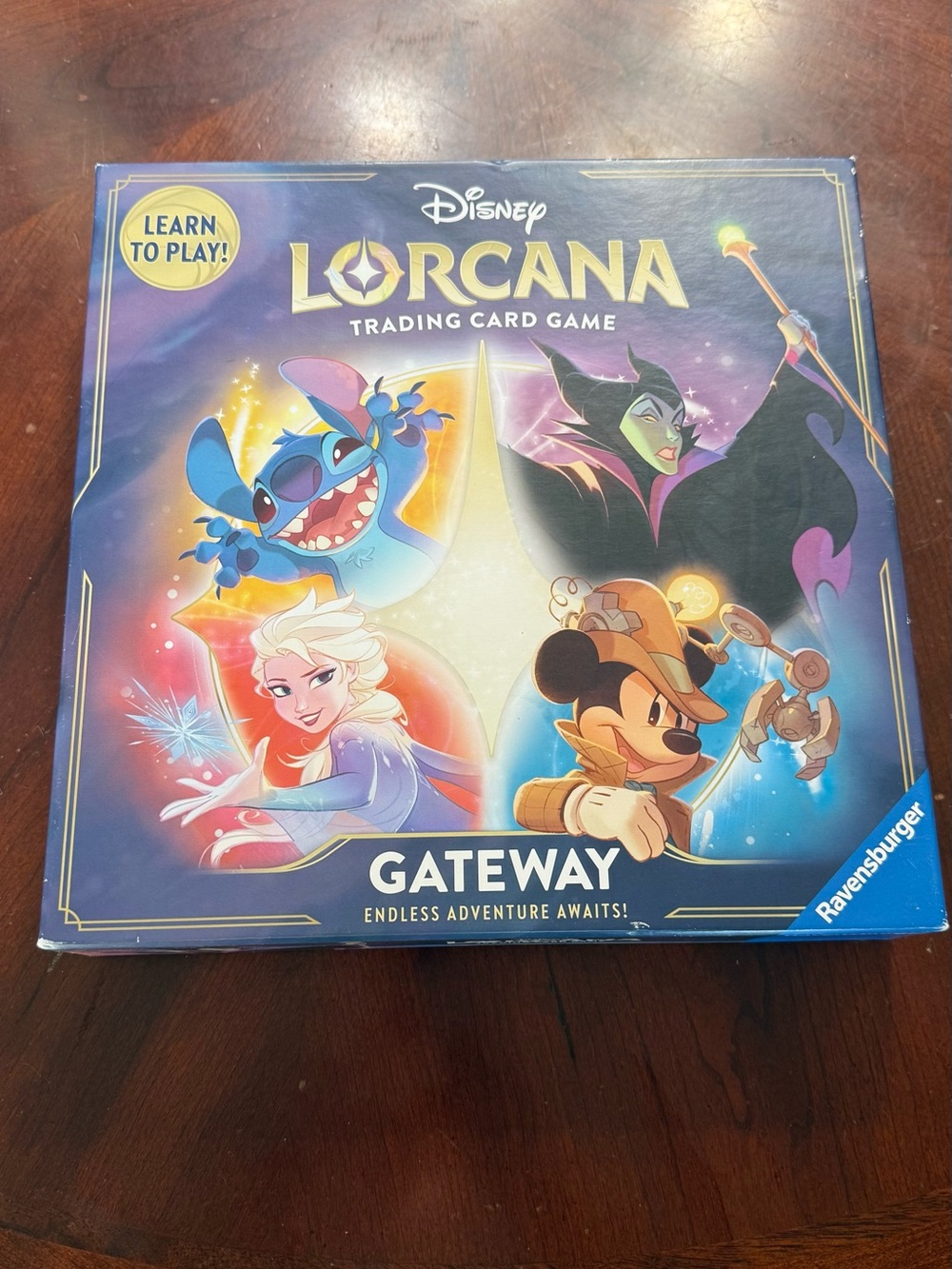 Disney Lorcana Gateway Trading Card Game - Blue, Purple